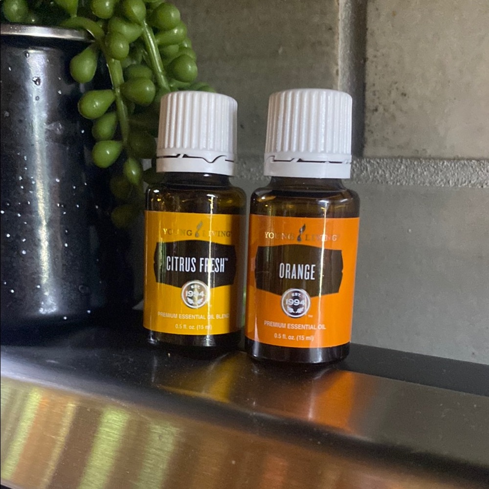 Young Living Citrus Fresh and Orange Essential Oils
